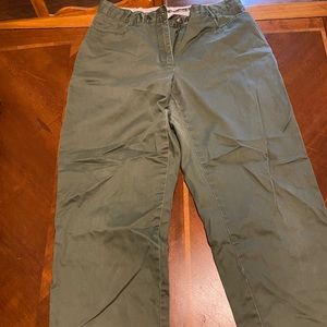 Olive Green Christopher and Banks size 8 pants